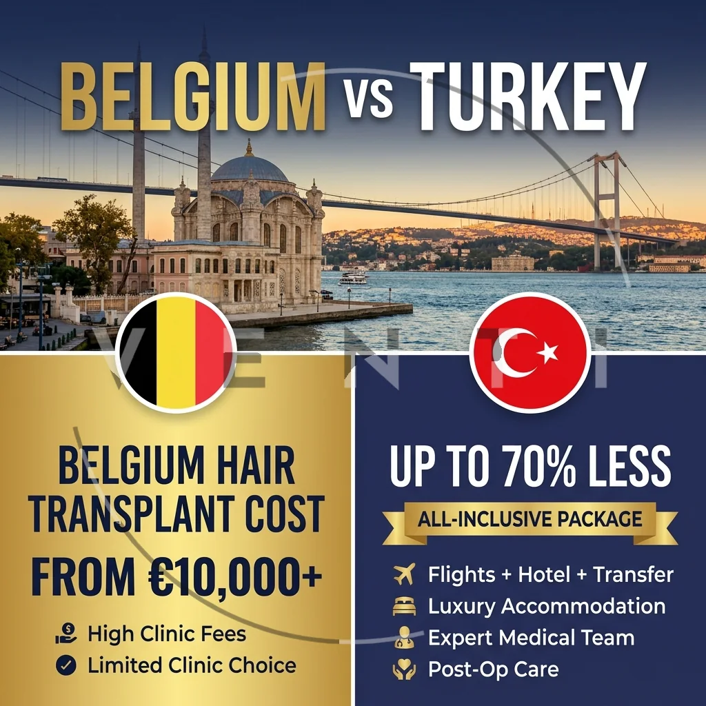 BELGIUM HAIR cost vs Turkey — Venti