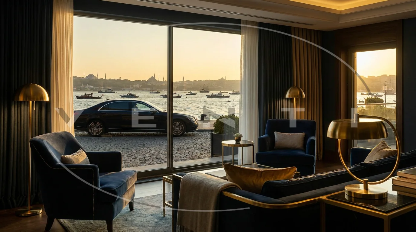 All-inclusive medical travel — Istanbul hotel with Bosphorus view