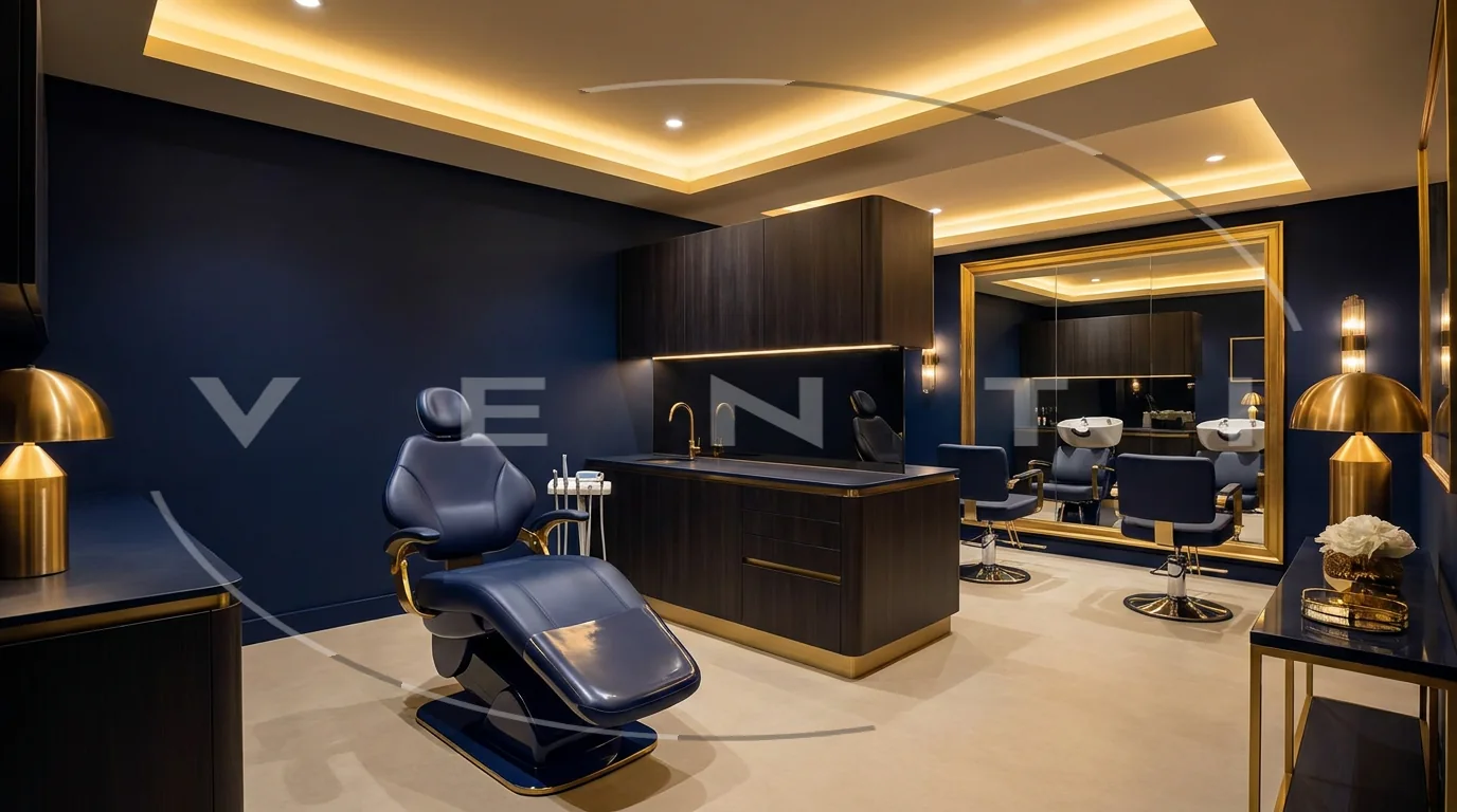 Modern hair and dental treatment suite at Venti, Istanbul