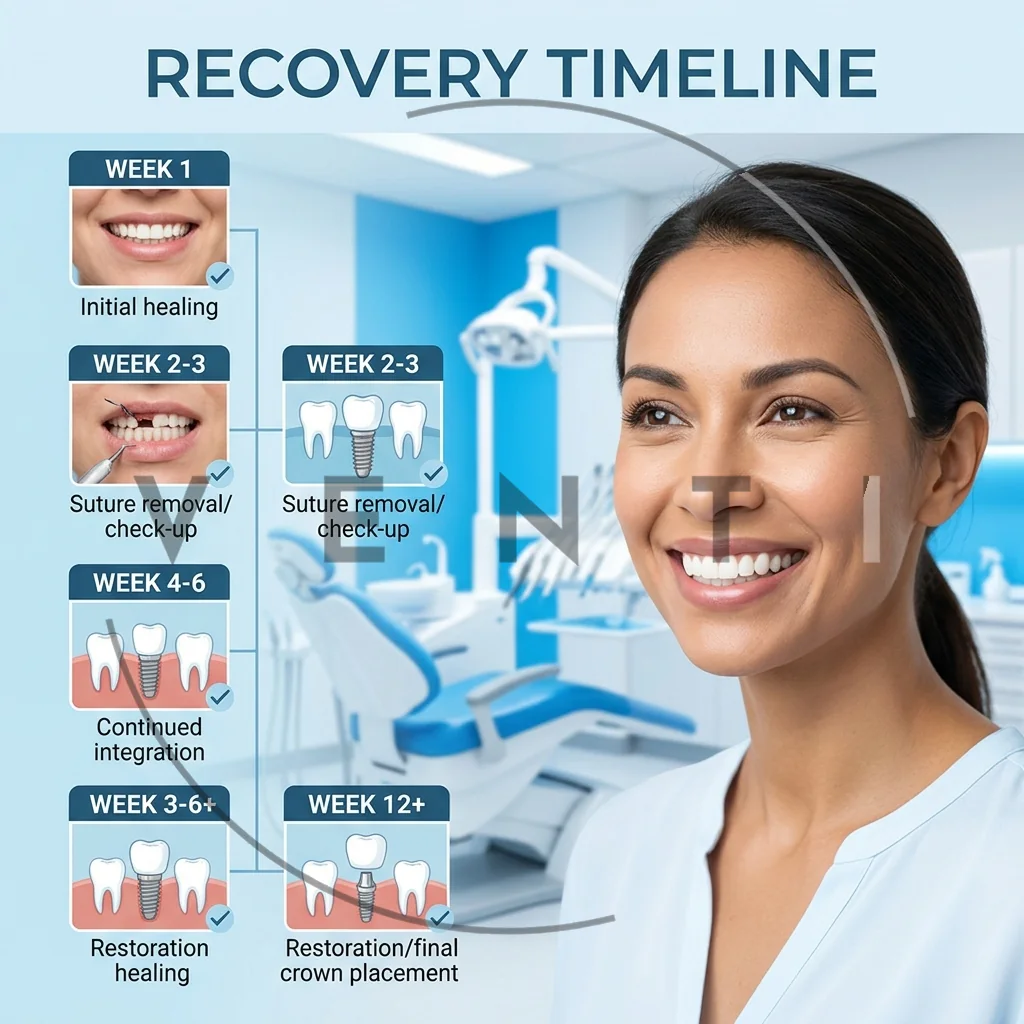 Стоматология implant recovery timeline