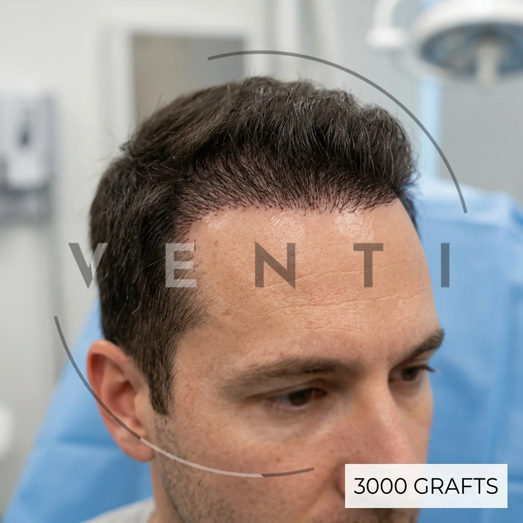 3000 grafts hair transplant in Istanbul