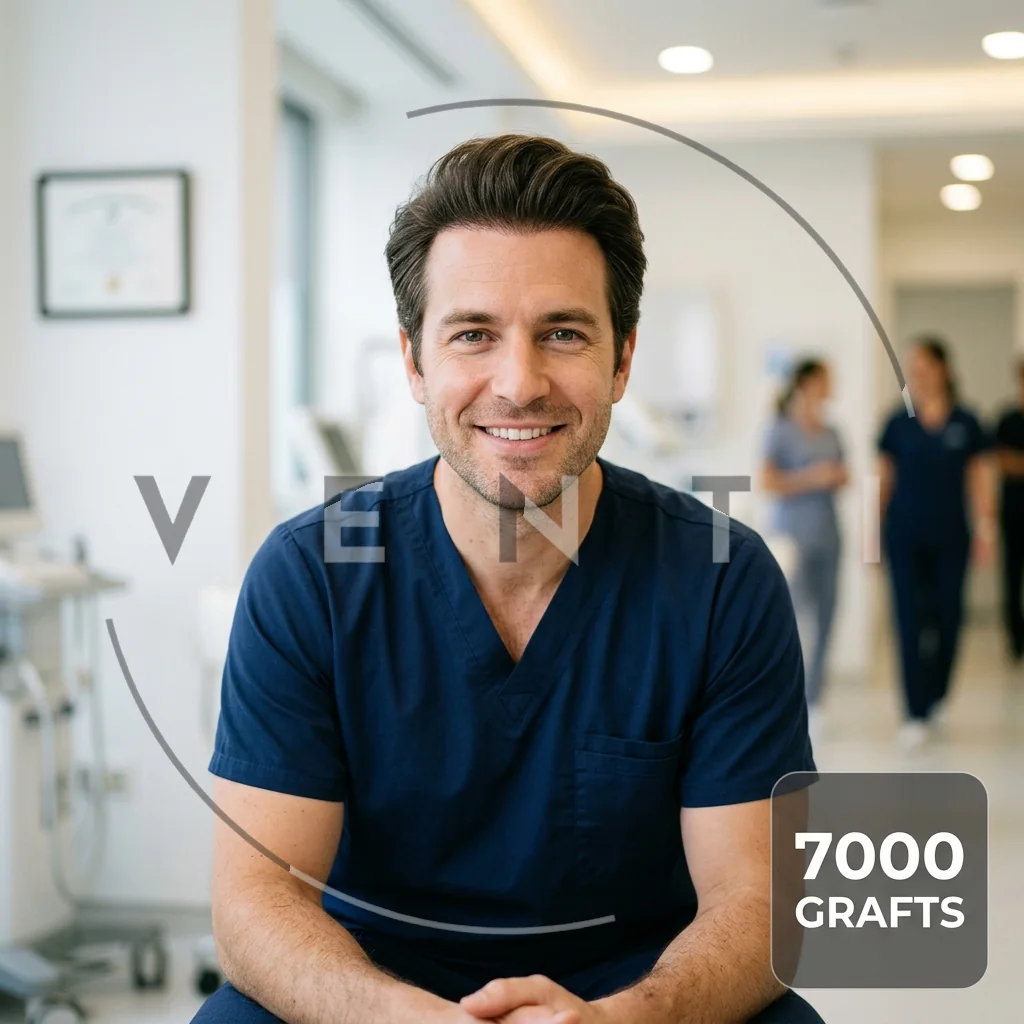 7000 grafts hair transplant in Istanbul