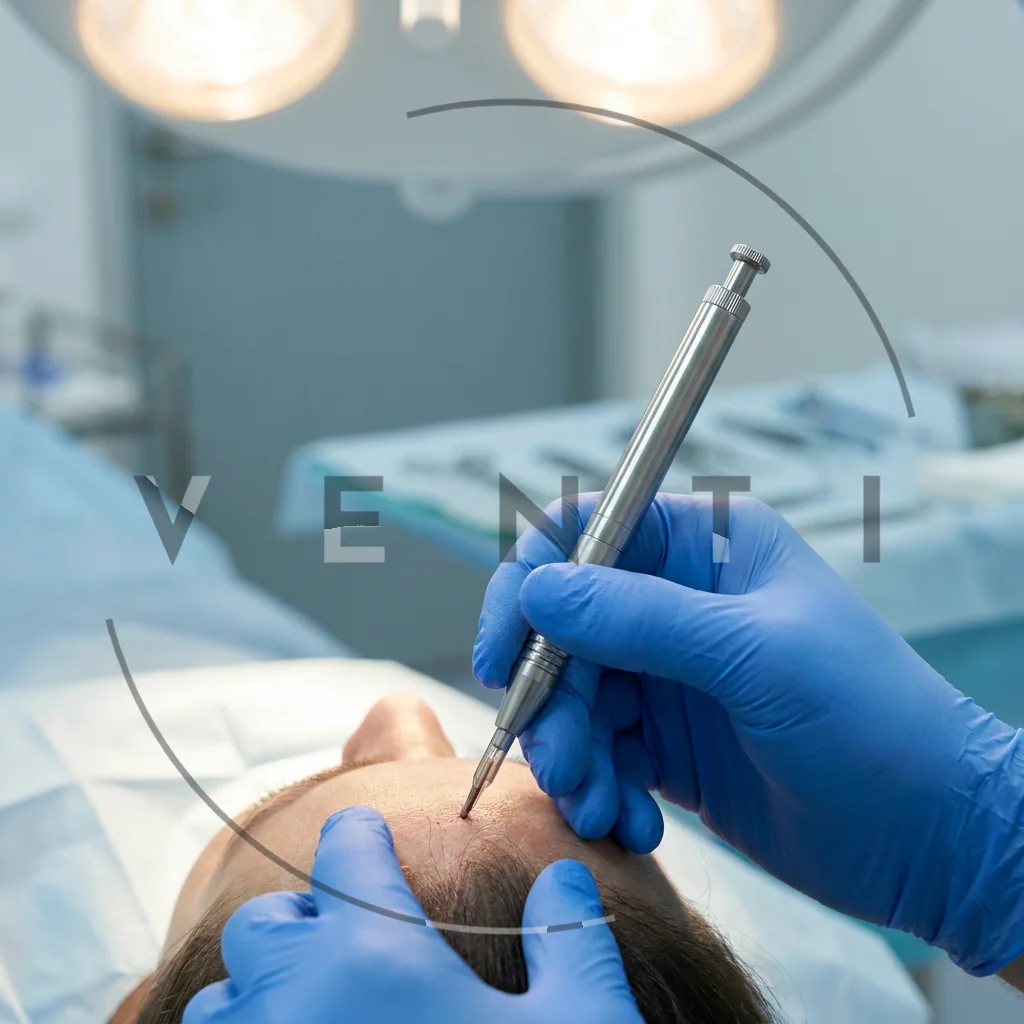 DHI hair transplant in Istanbul